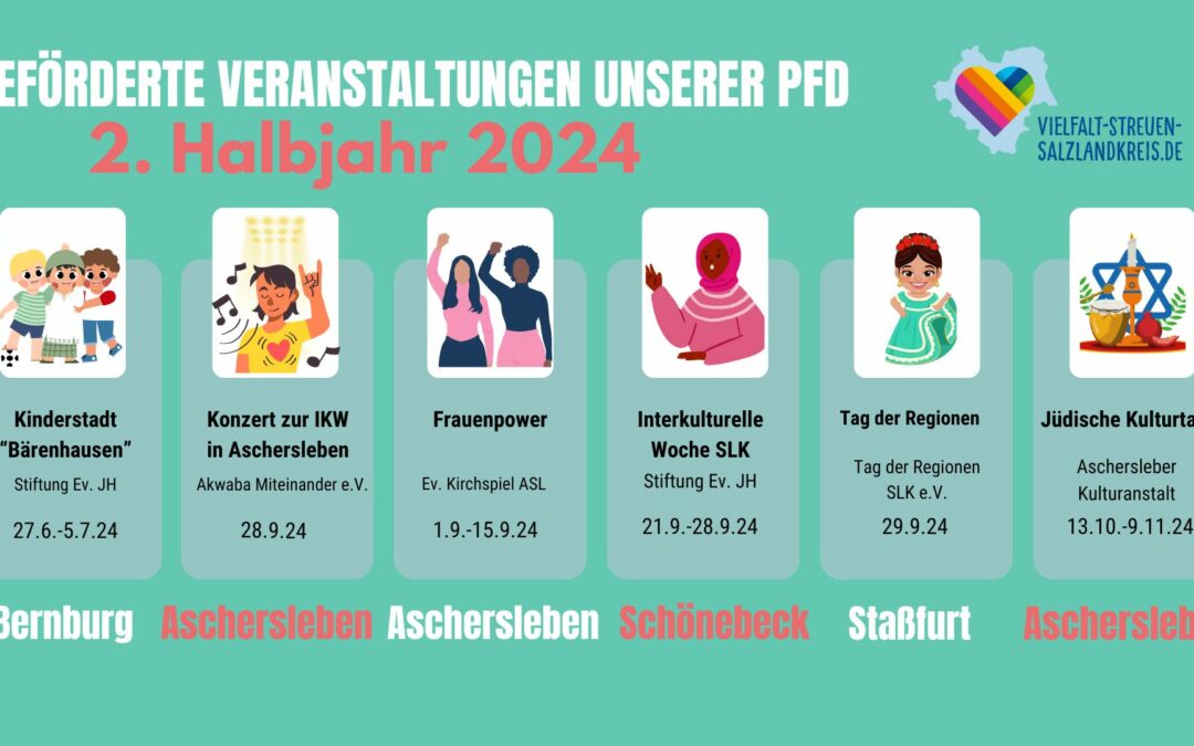 Geförderte Veranstaltungen 2024 – 2. Halbjahr
